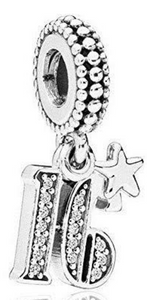 21 -60 Years old Dangle Charm