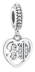 21 -60 Years old Dangle Charm
