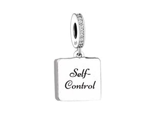 Self control Dangle Charm