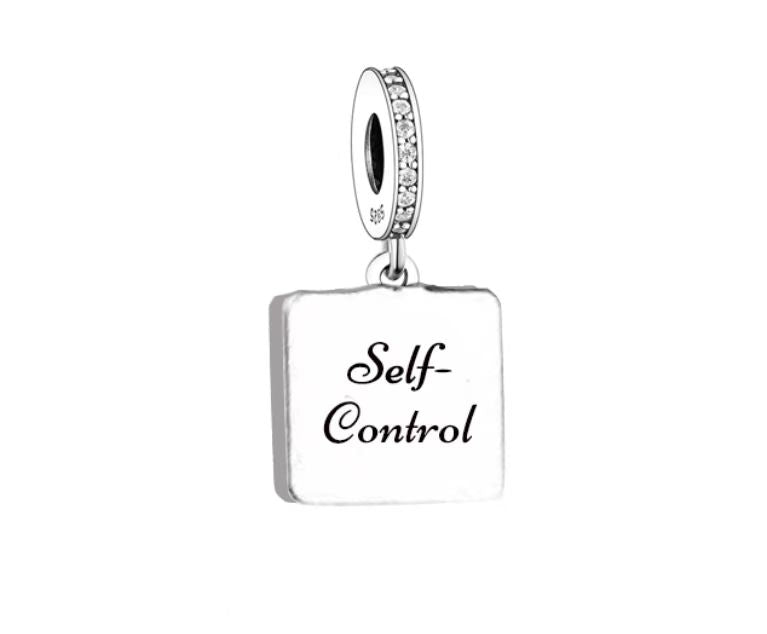 Self control Dangle Charm
