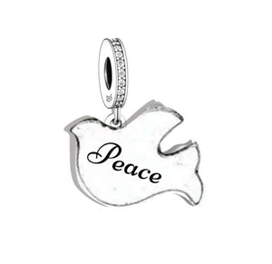 Peace Dangle Charm