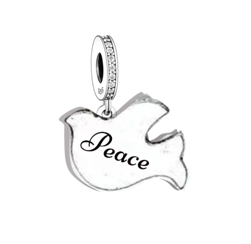Peace Dangle Charm