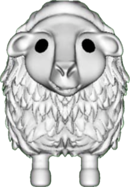 Custom Sheep Charm