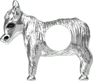 Custom Made Donkey Charm