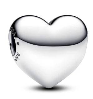 Big Love Silver Heart Charm