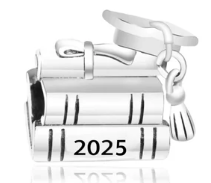 2025 Graduation Books Bead Charm