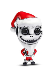 Jack Skull Christmas Charm