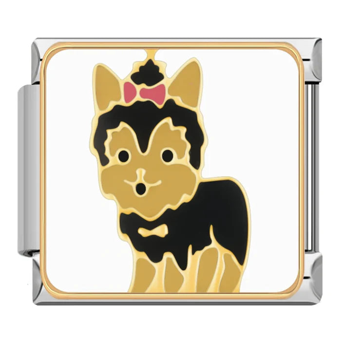 Yorkie Dog Charm