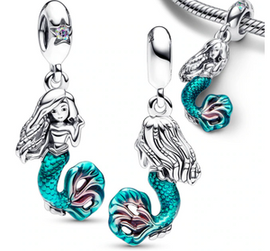 "Little Mermaid Ariel Dangle Charm