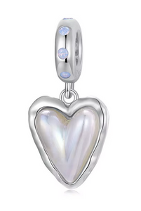Aurora Heart Dangle Charm