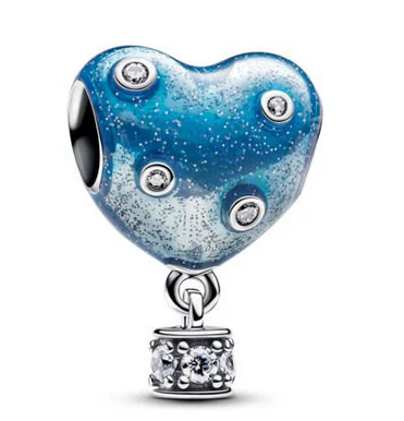 Blue Balloon Dreams Come True Charm