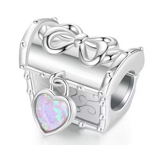 Bow Box Bead Charm