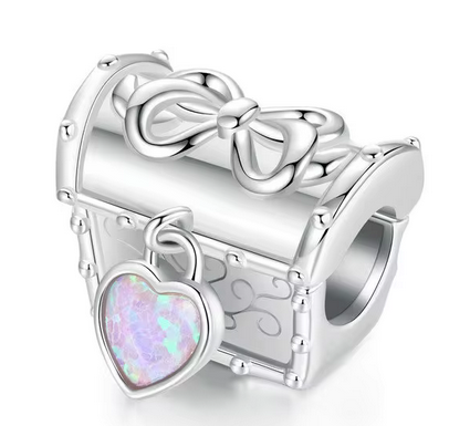 Bow Box Bead Charm