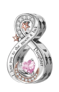 Infinity "I Love You Daughter"Charm