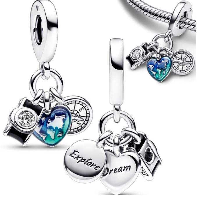 Adventure Explore Dangle Charm