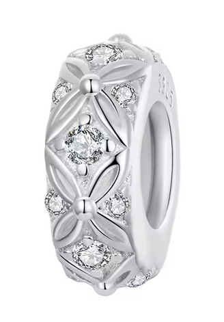 Flower Spacer Charm