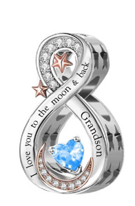 Infinity "I Love You Grand Grandson"Charm