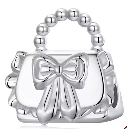 Bow Hand Bag Charm