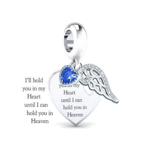 "I'll Hold you in my Heart"Dangle Charm