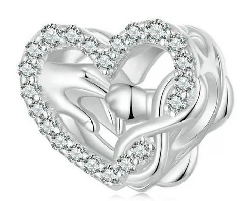 Classic Heart Shaped Infinite Love Charm