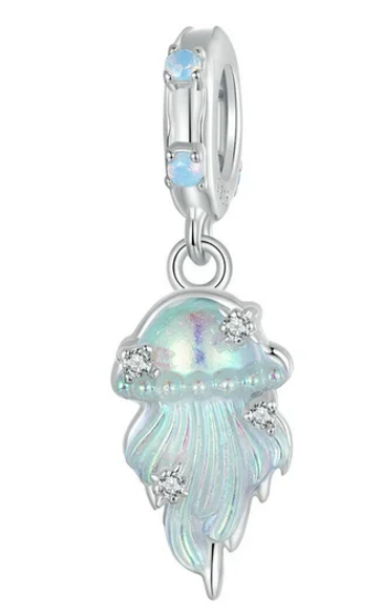 Jelly Fish Dangle Charm
