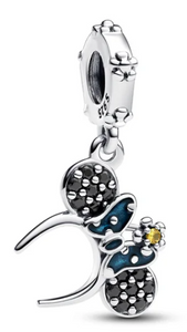 "Disney Minnie Bow Ears" Dangle Charm