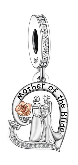 Mother of the Bride Dangle Charm
