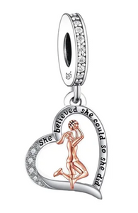 "Netball Girl"Dangle Charm