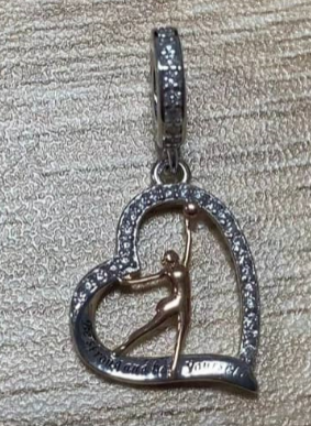 Love Netball Dangle Charm