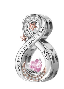 Infinity "I Love You Niece"Charm