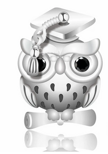 Graduation Owl Charm
