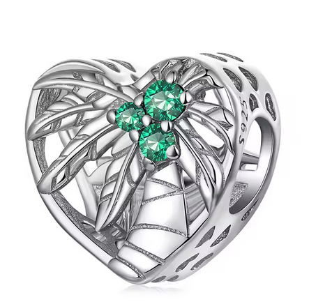 Palm Heart Charm