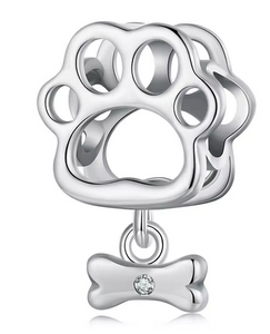 Paw Print Charm