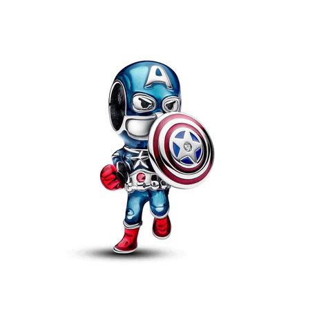 Captain America Bead Charm