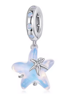 Opal Sea Star Charm