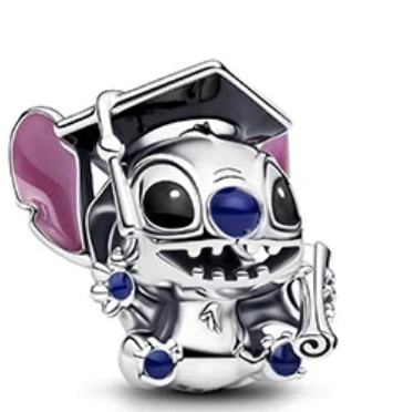 Stitch Graduation Charm