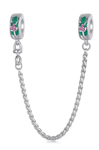 Xmas Safety Chain Charm