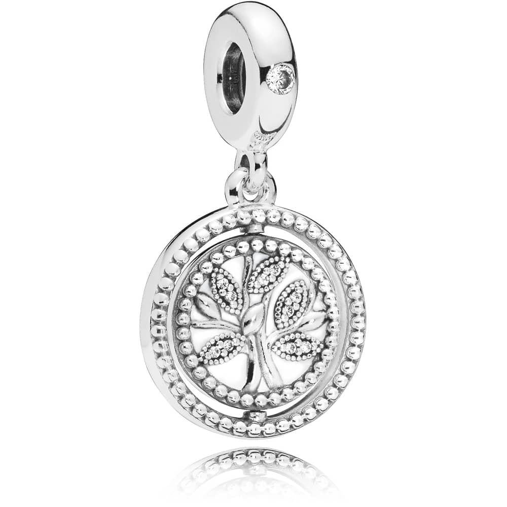 925 Sterling Silver Family is a Circle of Love Dangle Charm