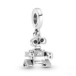925 Sterling Silver Wall- E Dangle Charm