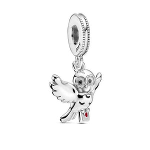 925 Sterling Silver Harry Potter Owl Charm