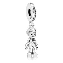 Load image into Gallery viewer, 925 Sterling Silver Pinnocio Charm
