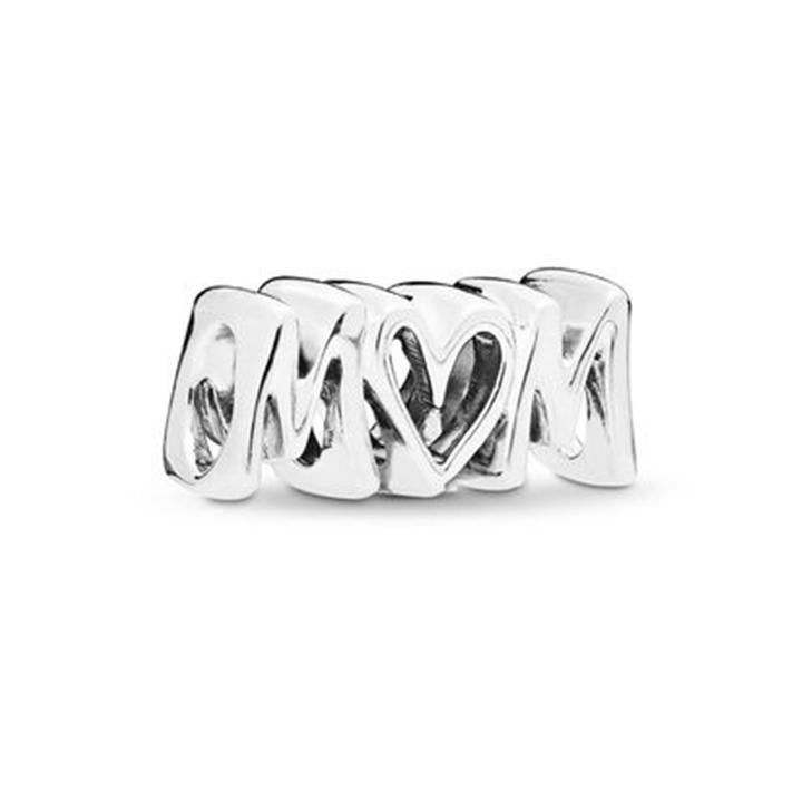 925 Sterling Silver MOM  Charm