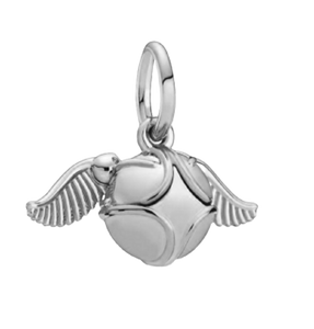 925 Sterling Silver Harry Potter Classic Golden Snitch Dangle Charm