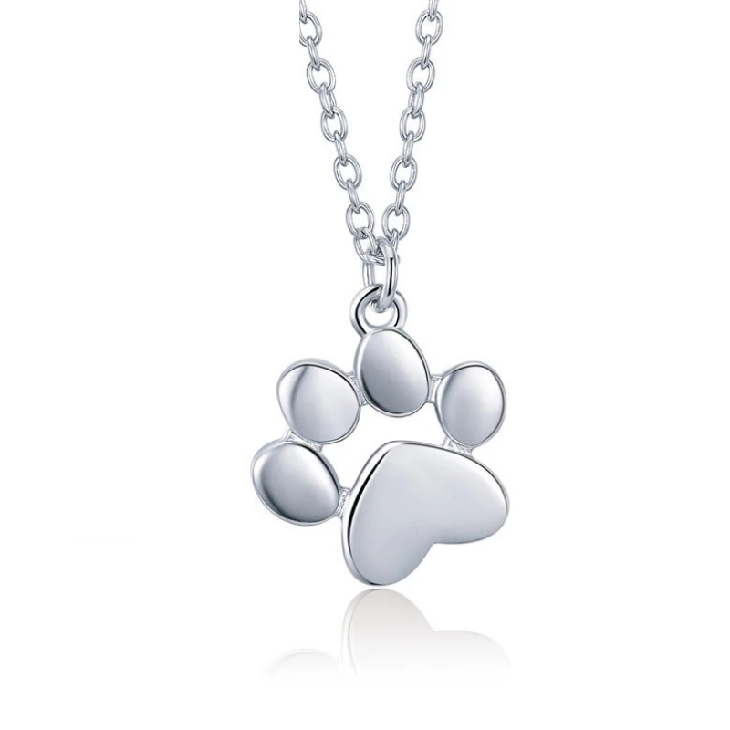 Paw Print Necklace