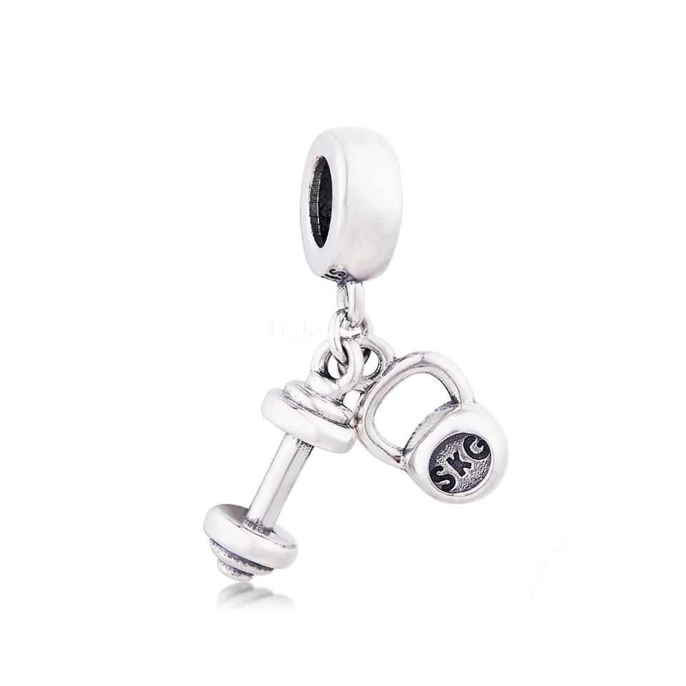 Dumbbell charm new arrivals pandora
