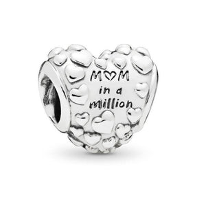 "MUM IN A MILLION" Charm