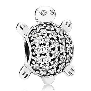 CZ Tortoise Charm