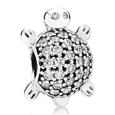CZ Tortoise Charm