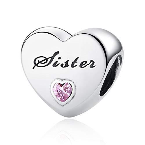 SISTER Heart Charm
