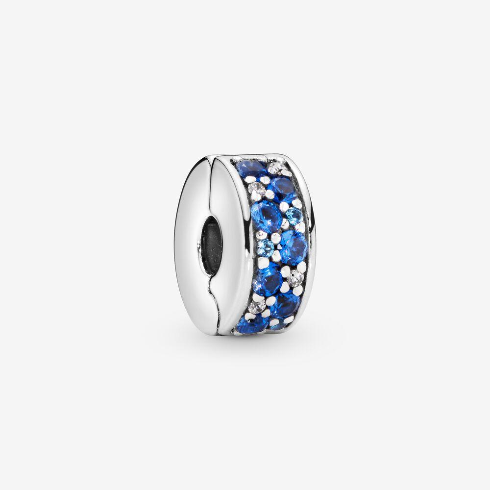 Blue CZ Pave CLIP